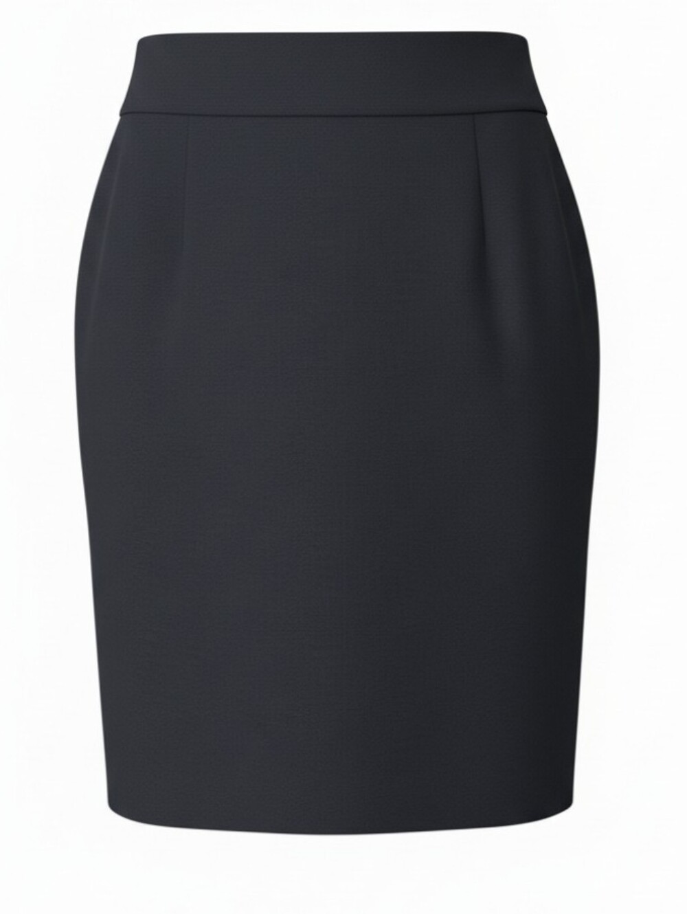 City Chic Black Pencil Skirt with High Waist